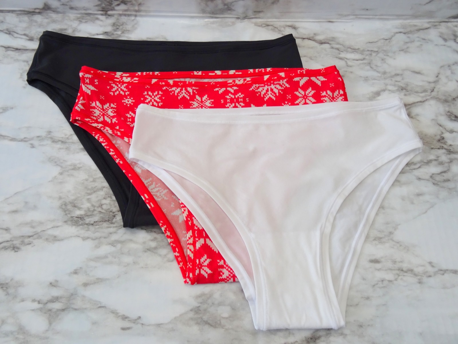Skims 2029# Fits Everybody Brief 3-Pack Panties US Size S