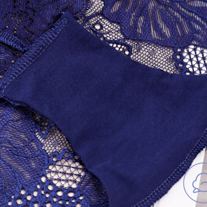 4 Pack Lot Sexy Womens See Through Lace Panties Briefs French Underwear Lingerie
