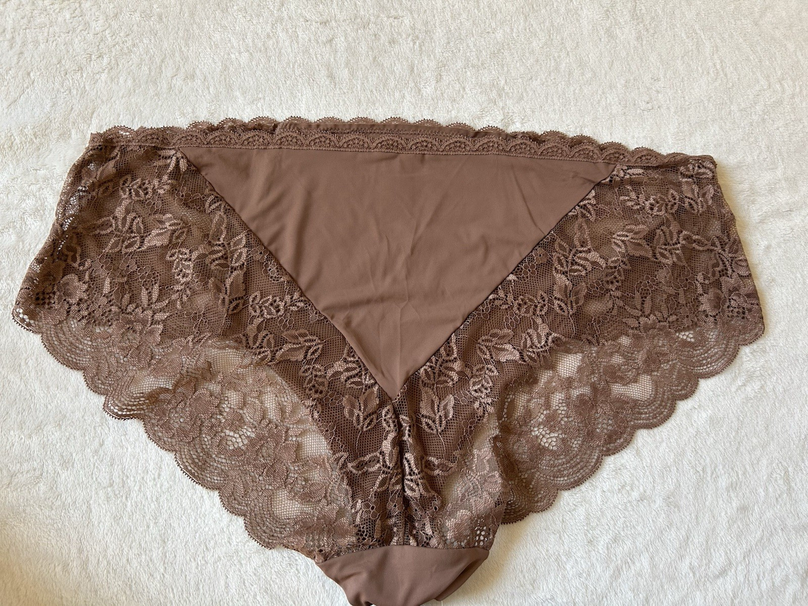 Joyspun Womens Assorted Microfiber & Lace Hipster Panties 3-Pack Sz XXXL (22)NWT
