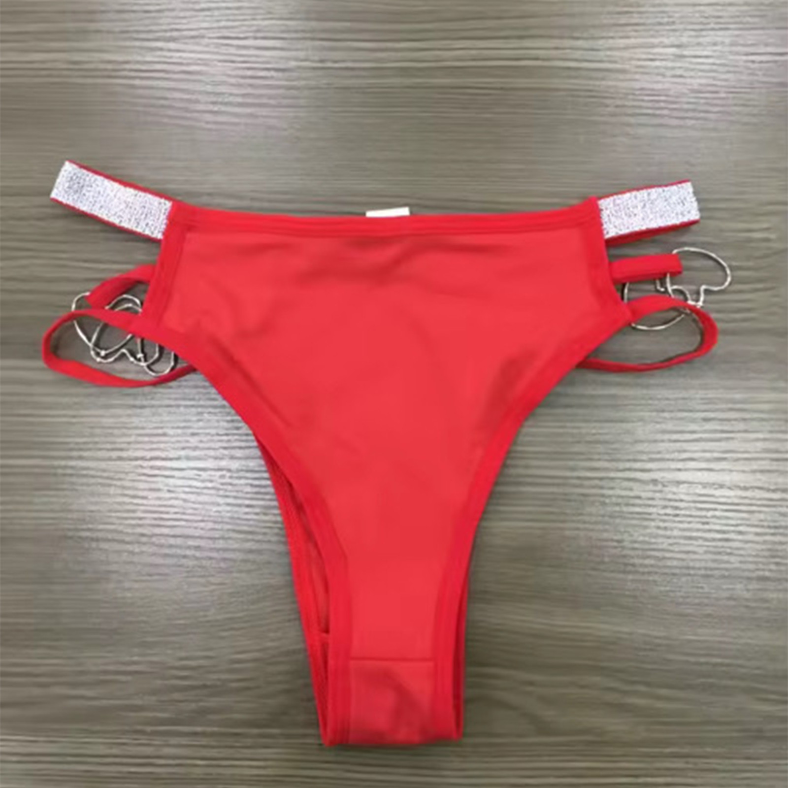 Sexy Women Bikini PantiesThongs Brief Chain Brazilian Bikini Underwear US