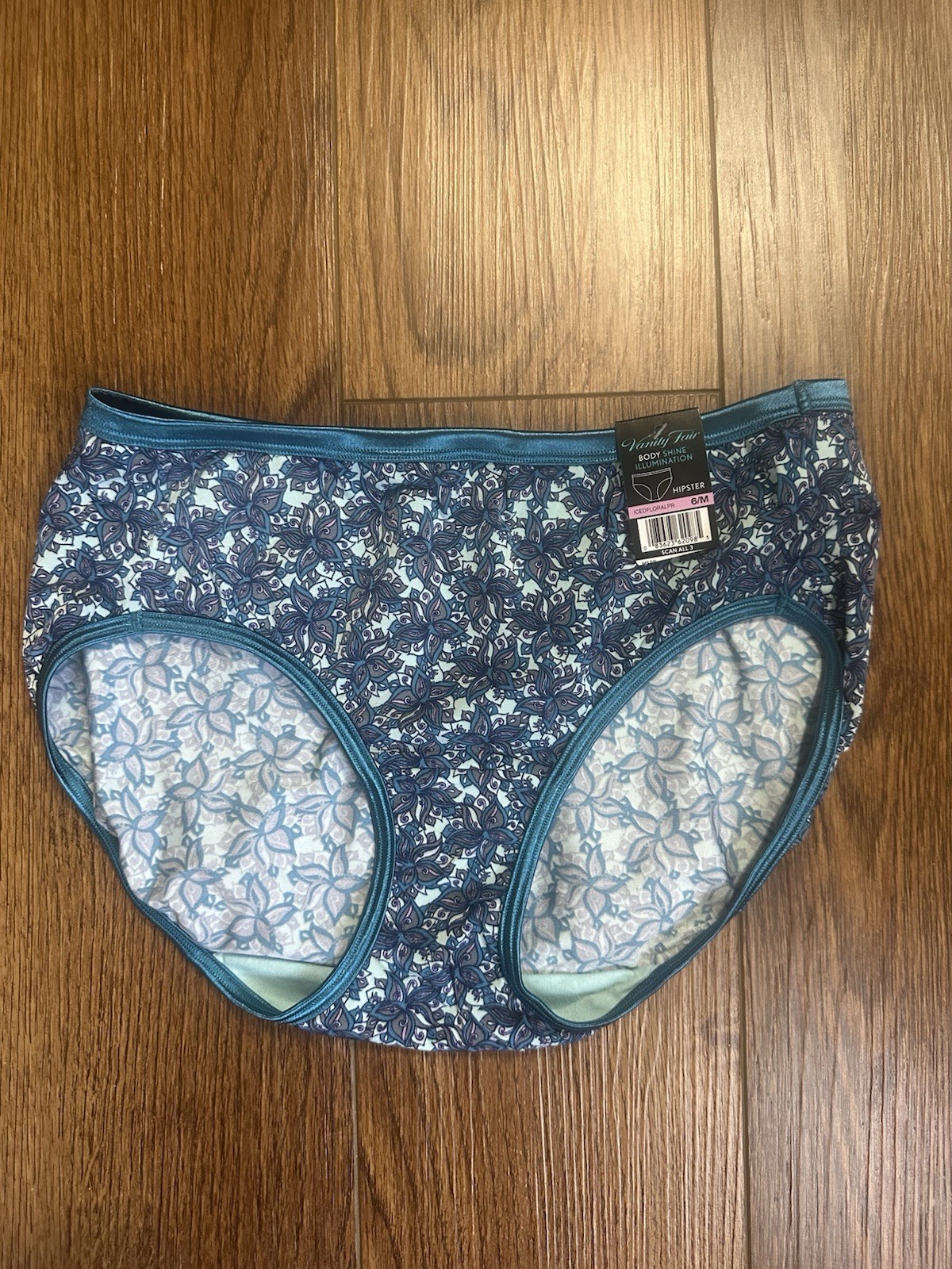 DEADSTOCK RARE PATTERN!!! NWT Vanity Fair Hipster Panties 18107 Size 6 SO HOT!!