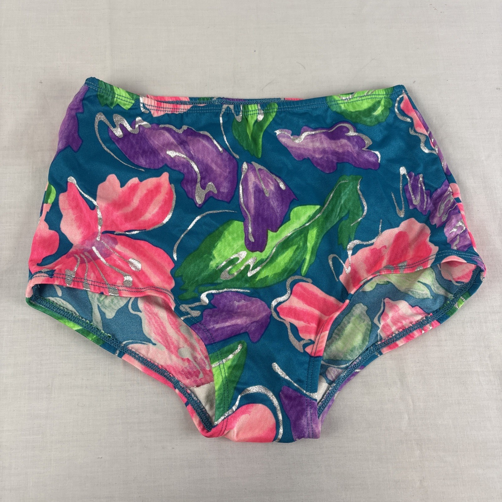 Fancy Pants Women’s Colorful Floral Panties Size S Made in U.S.A. New Old Stock