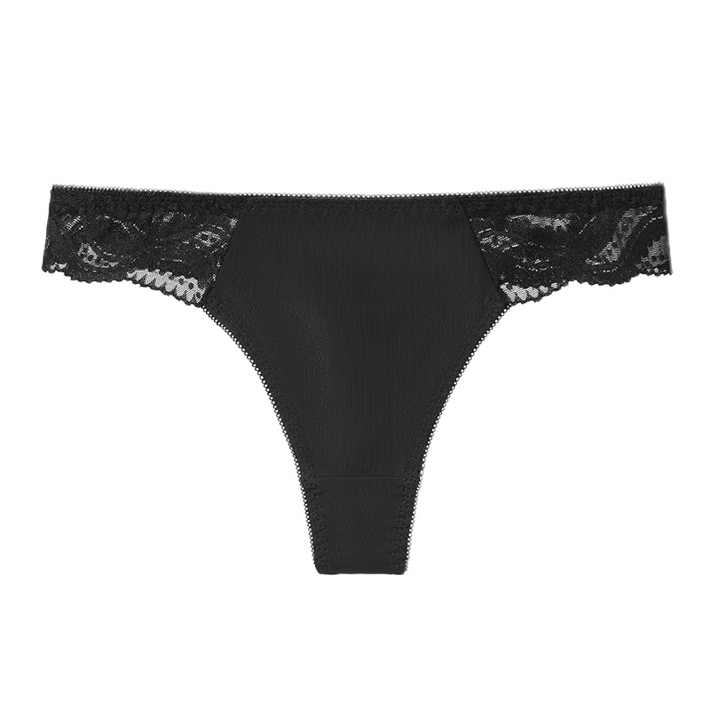 4PCS/LOT Sexy Womens Panties Brief Lace Thong G string Bikini Lingerie Underwear