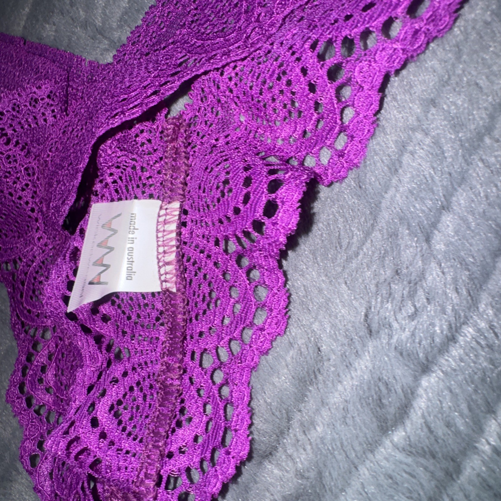 Wicked Weasel 612 Micro Cheeky Charm Knicker Purple Medium