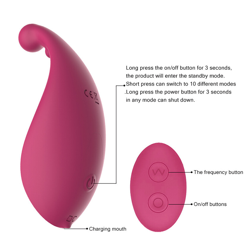 Remote Control Wearable Vibrating Women Bullet Panties Wireless Rechargerable