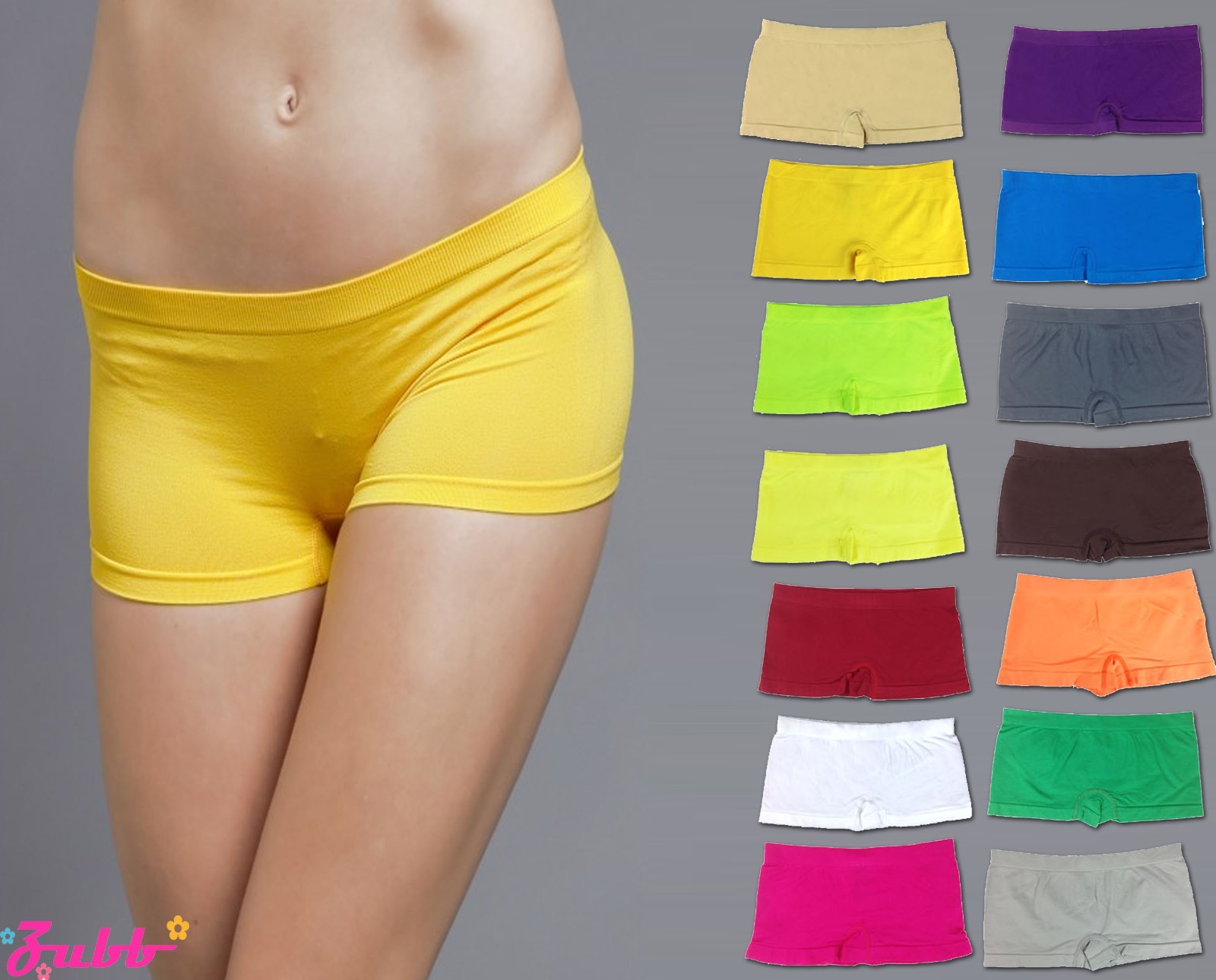 SEAMLESS DANCE EXERCISE YOGA MINI PANTIES BODY BIKE SHORTS BRIEFS SPANKIES