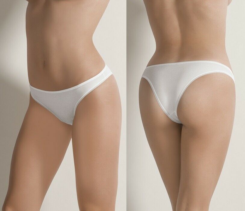 3 Brazilian Women’s Low Waist Stretchy Cotton Cotton Briefs 3942