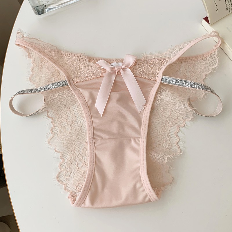 5 Pack Lot Sexy Womens See Through Lace Panties Underwear French Lingeries Brief