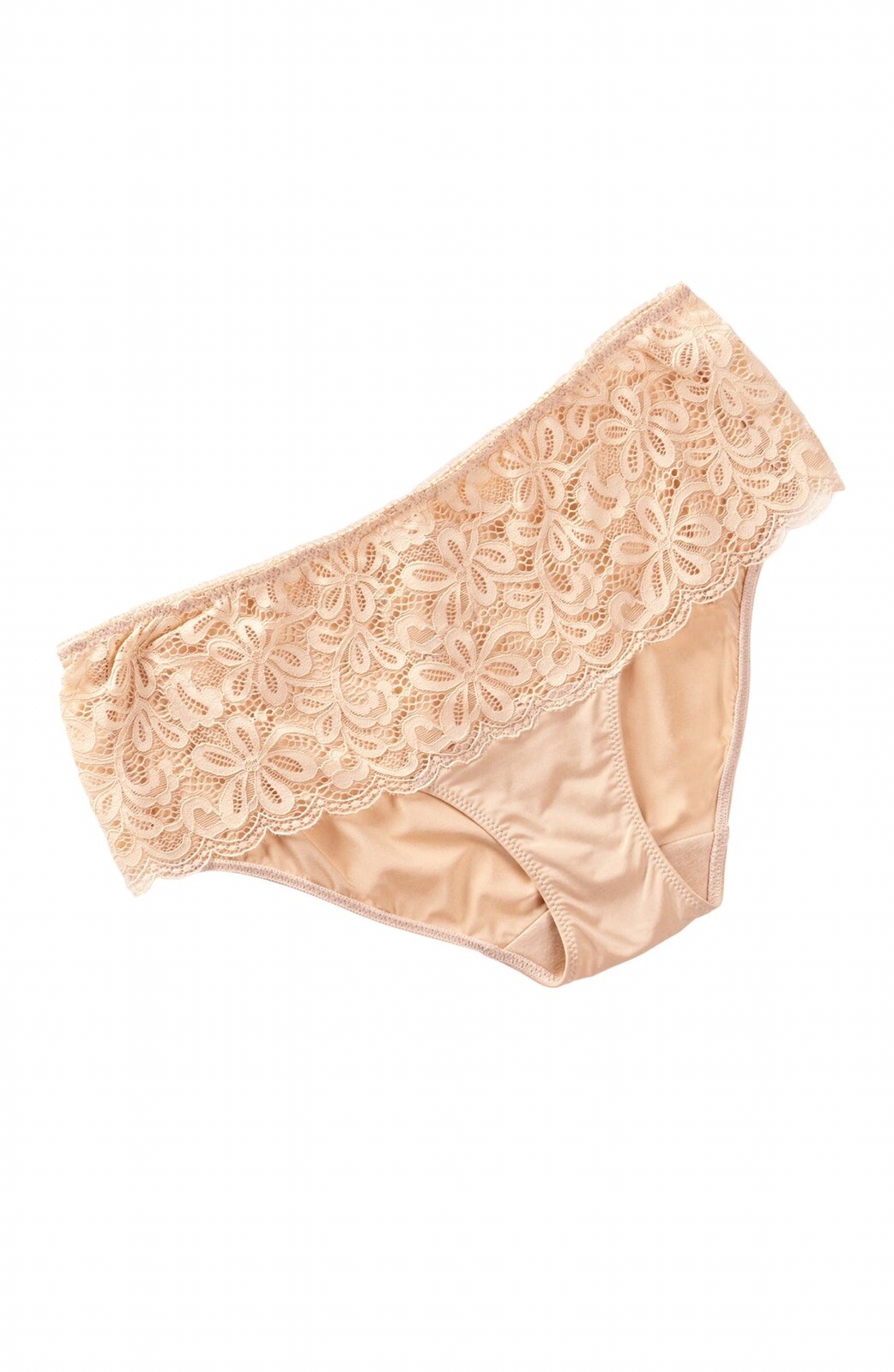WACOAL 845166 ALL DRESSED UP BOY LEG BRIEFS PANTY NATURAL NUDE SIZE XL NWOT