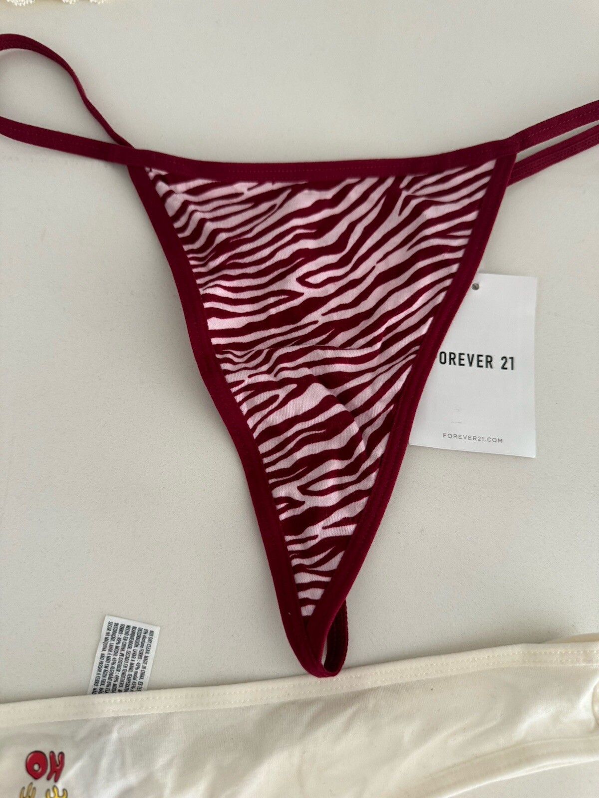 Forever 21 Thong Panties bundle Junior XL **as pictured** holidays Christmas