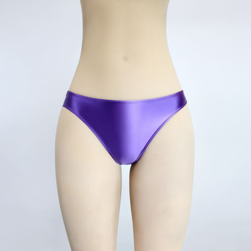MJINM Women Sexy Panties Briefs Shiny Knickers Tights Underwear Shorts Low Waist