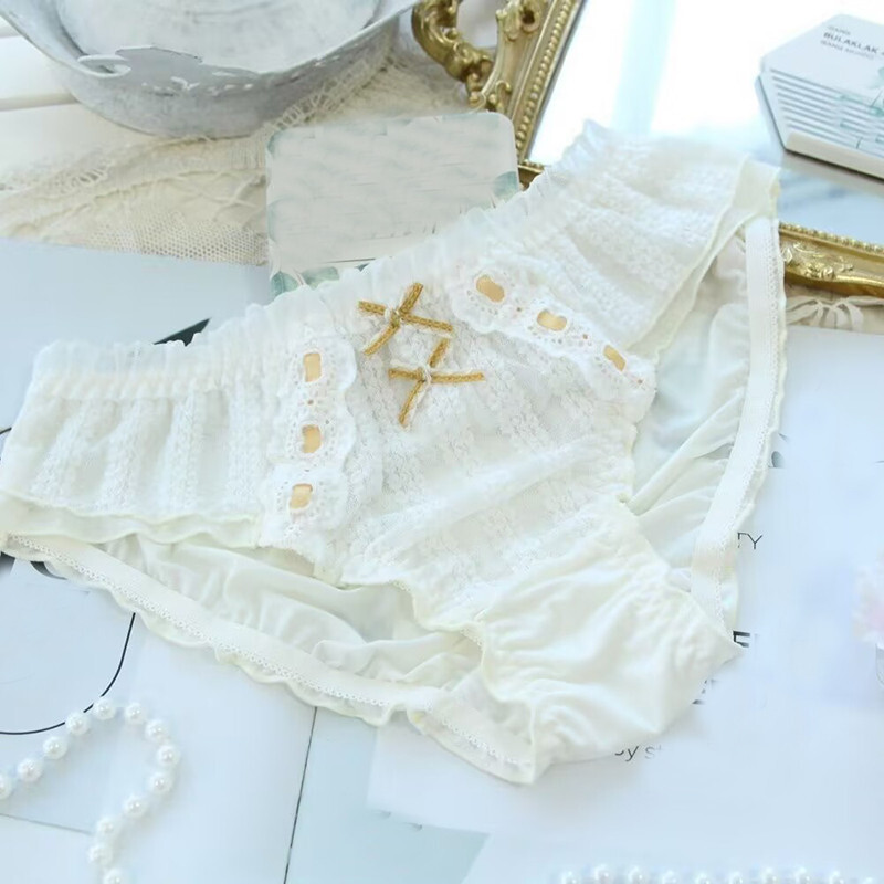 Japanese Lolita Girls Lace Panties Briefs Cute Princess Underpants School Panty