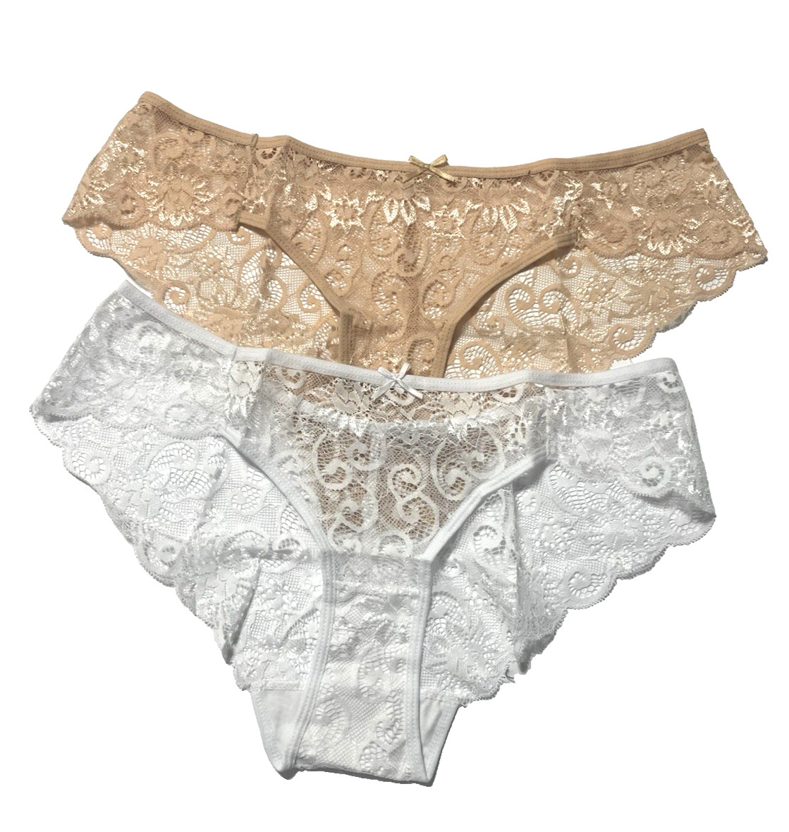 New-Sunm Boutique 6 pack seamless bikini lace underwear half back coverage sizeM