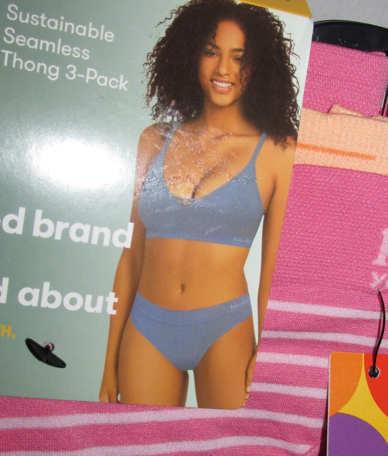 Womens 3 PACK Kindly Yours Seamless Thong Panties (Size XS) BRAND NEW W TAGS