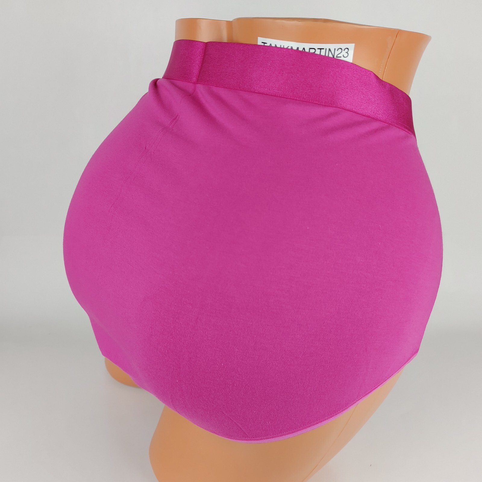 NWT LANE BRYANT CACIQUE PLUS COTTON FULL BRIEF 18/20 PANTY FUSHIA LACE HIPS
