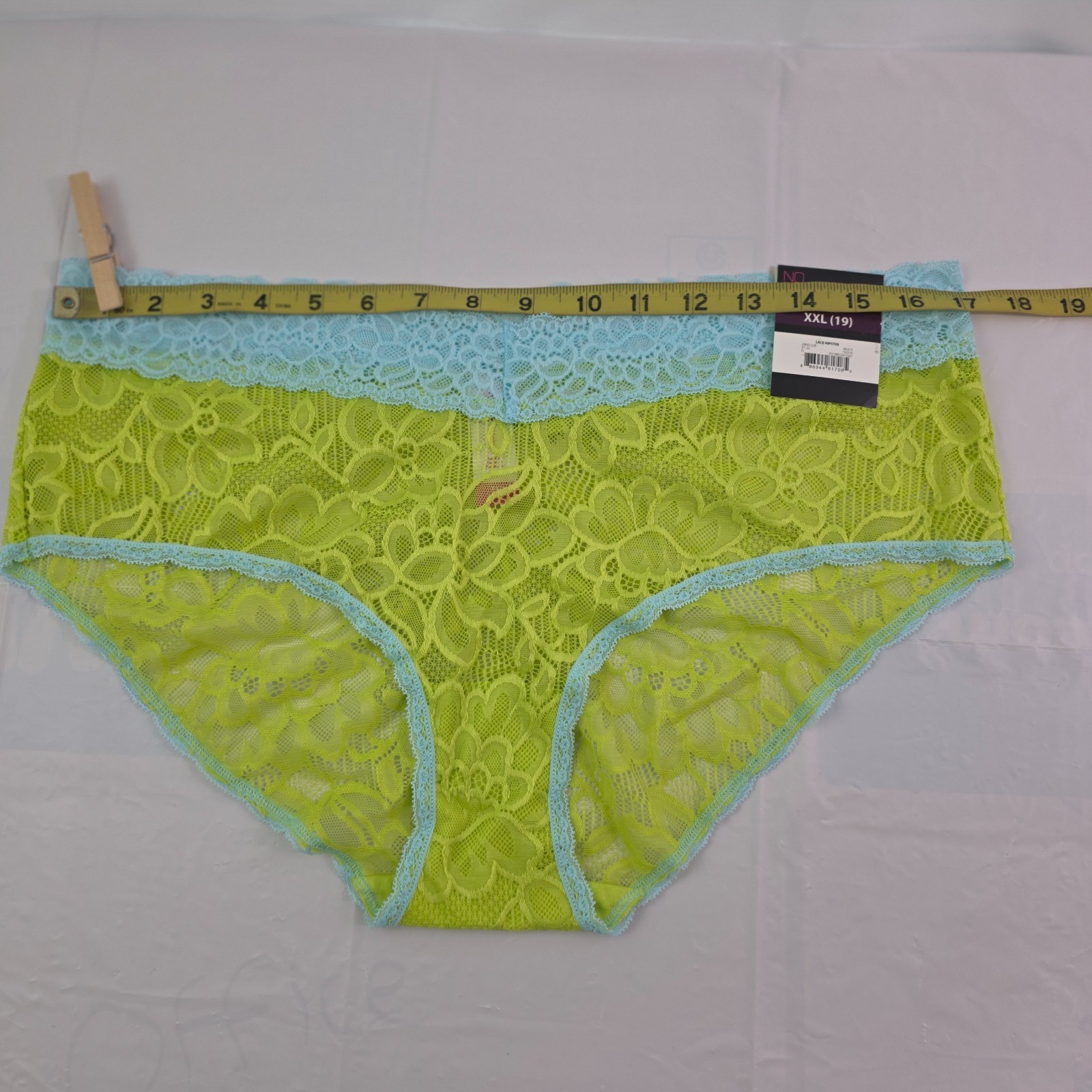 No Boundaries NOBO Lace Hipster 3-Pack Multi-Color Panties – Size XXL (19) NWT