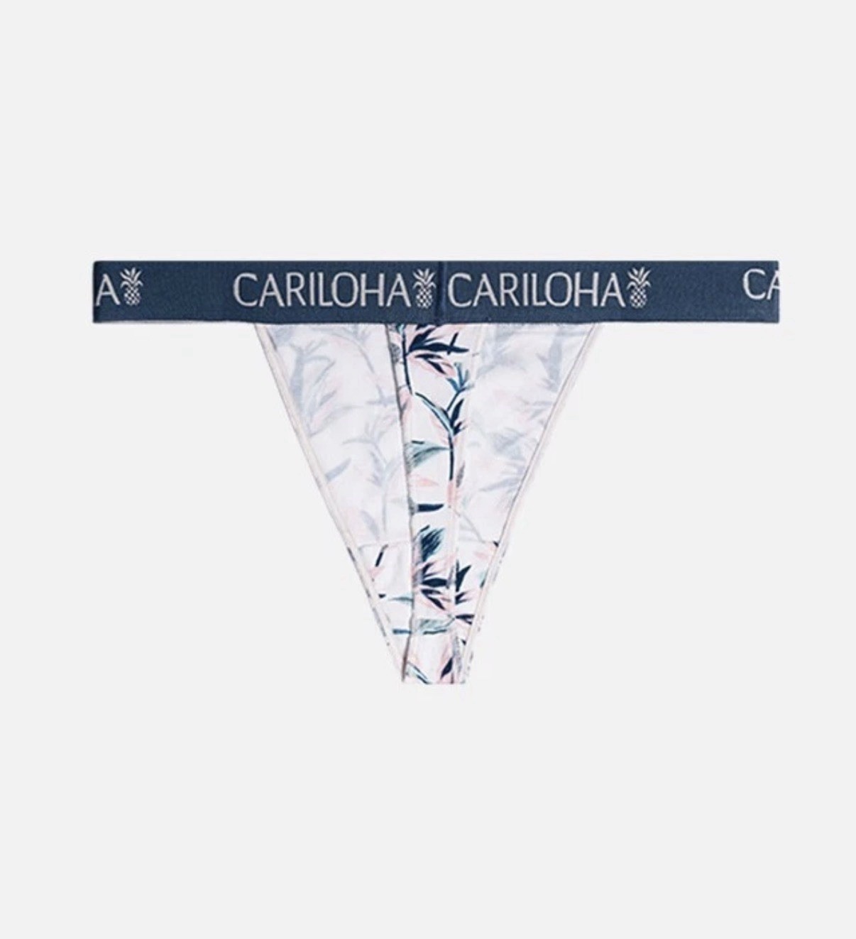 Cariloha Bamboo Midrise Thong – Caribbean Jade – Large