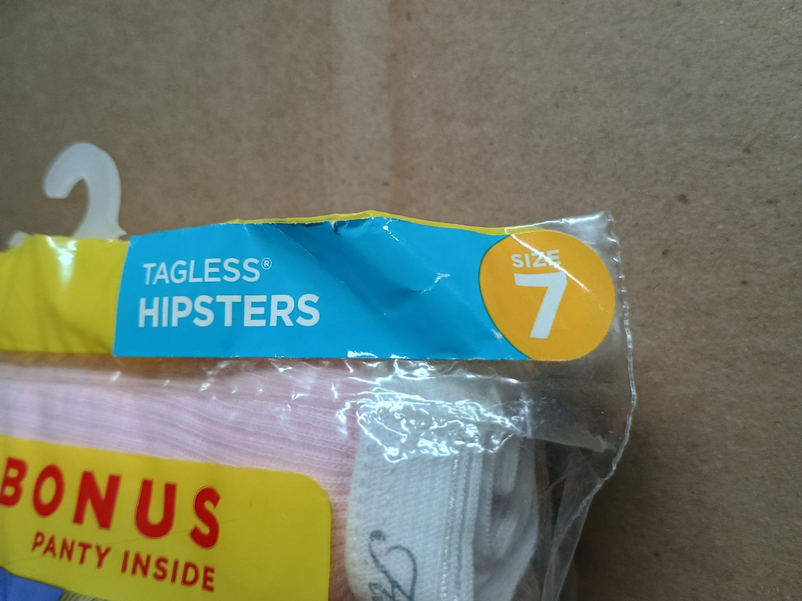 Hanes Women’s 7 Pack Cool Comfort Ribbed Cotton Hipster Size 7