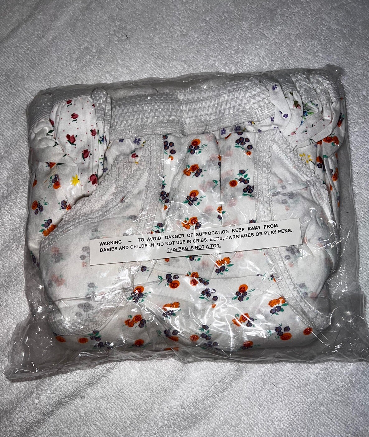 Women Full Coverage Panties Cotton Intimate Fashion By Teri Floral 6pk Size 10