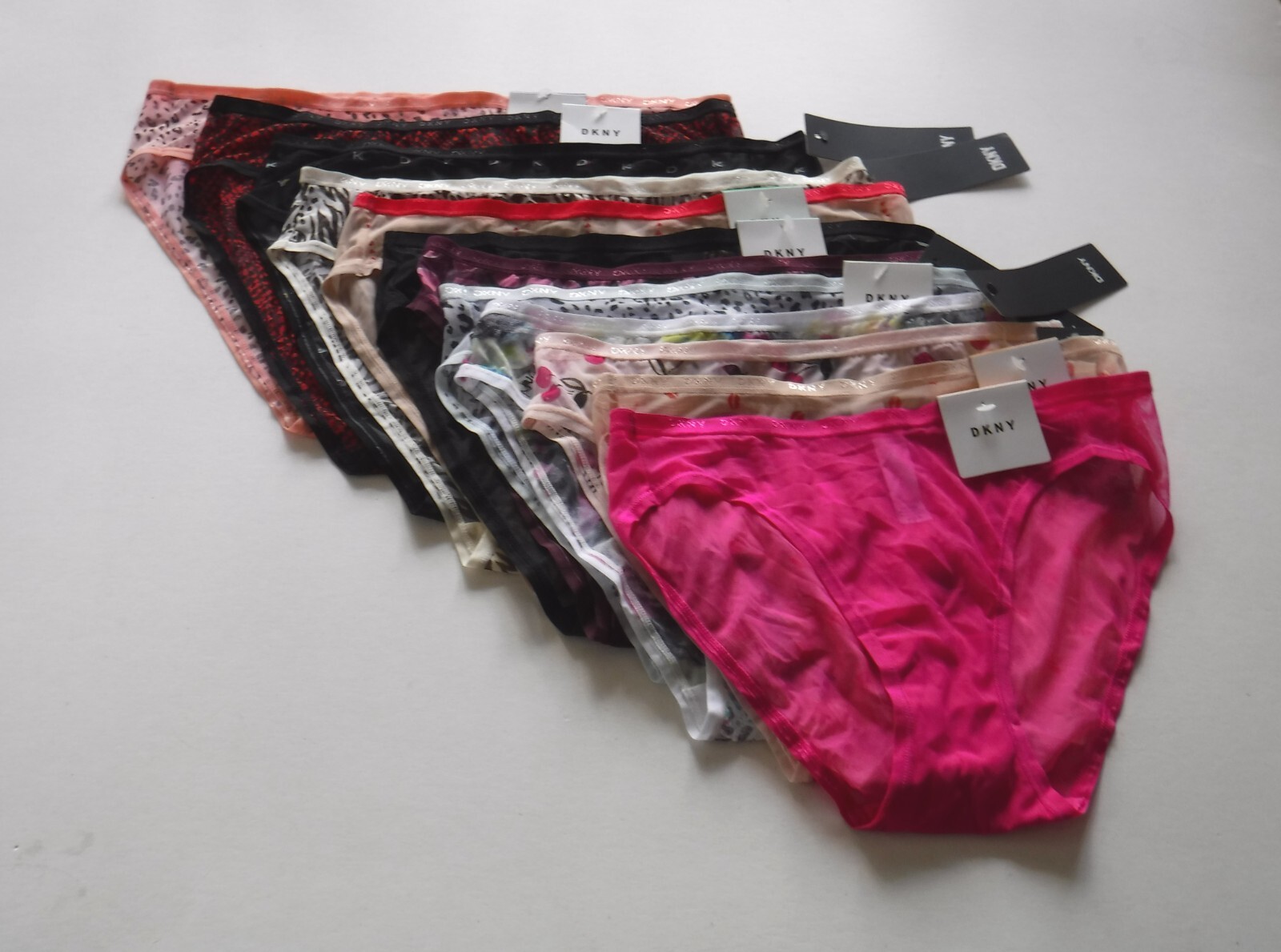 DKNY Mesh Bikini Panty DK5086 S, M, L, XL MSRP $13.00 – $14.00 NWT