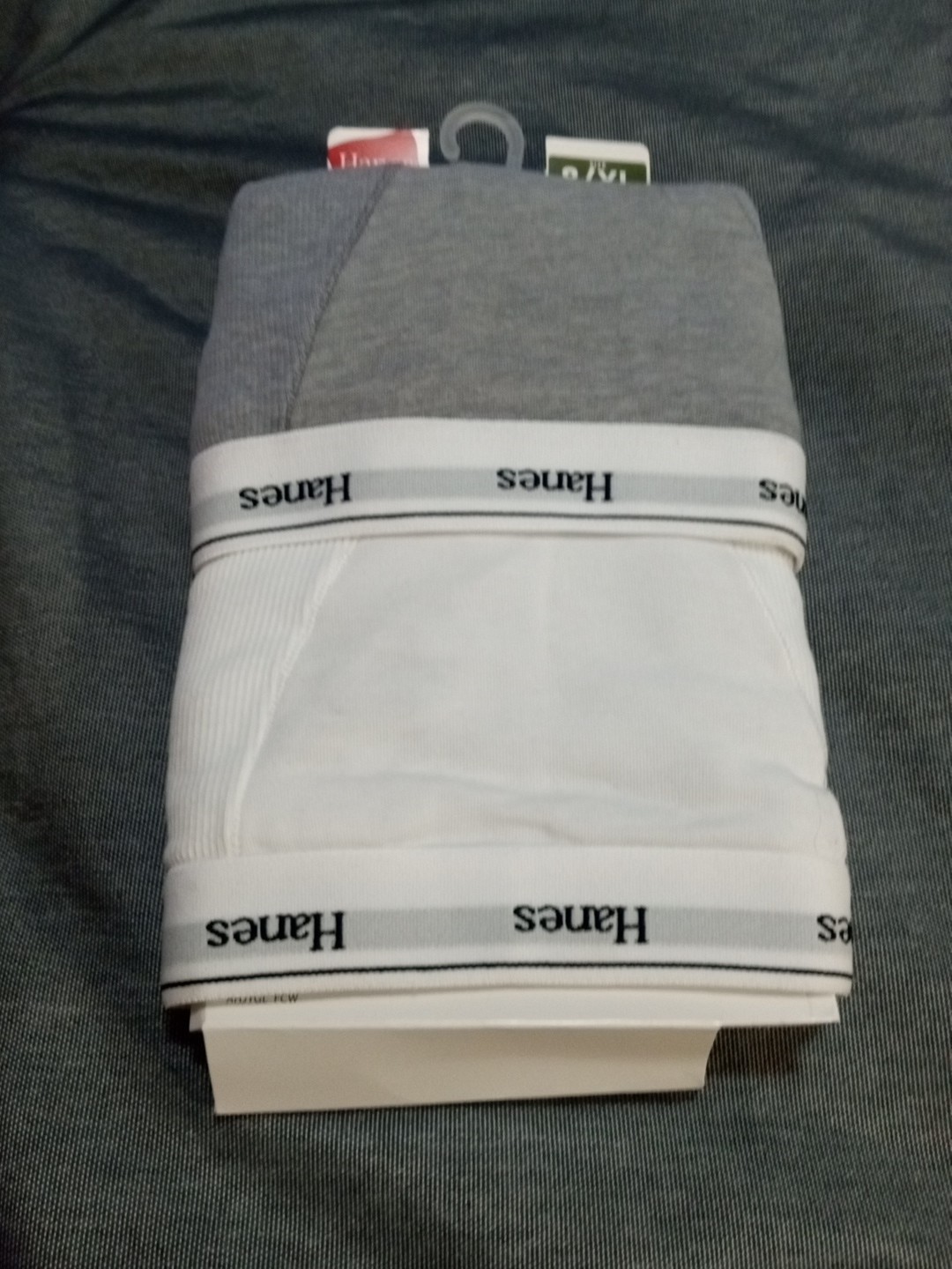 Hanes 2 PK. Women’s Cotton Stretch Mid Thigh Boxer Briefs Size 8/XL *Pkg Damage*