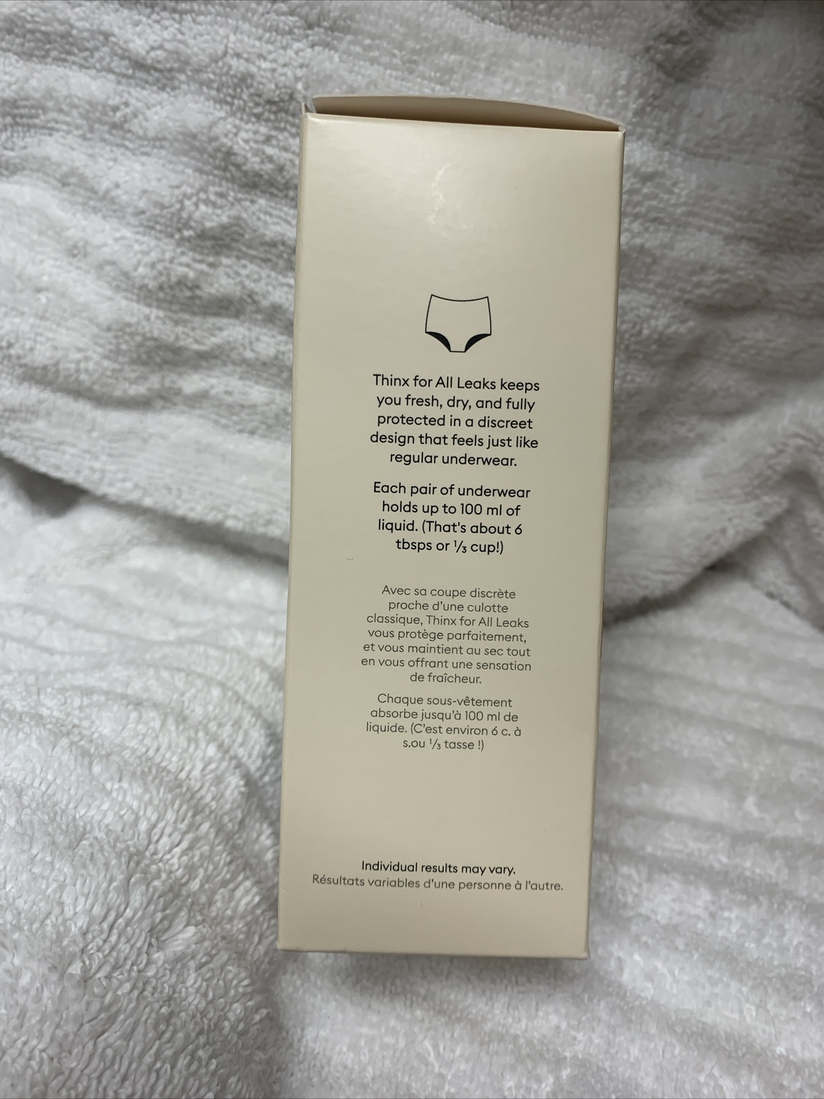 Thinx Leaks Underwear Reusable Bladder Leak, Hi-Waist, Light Absorbency, Rose