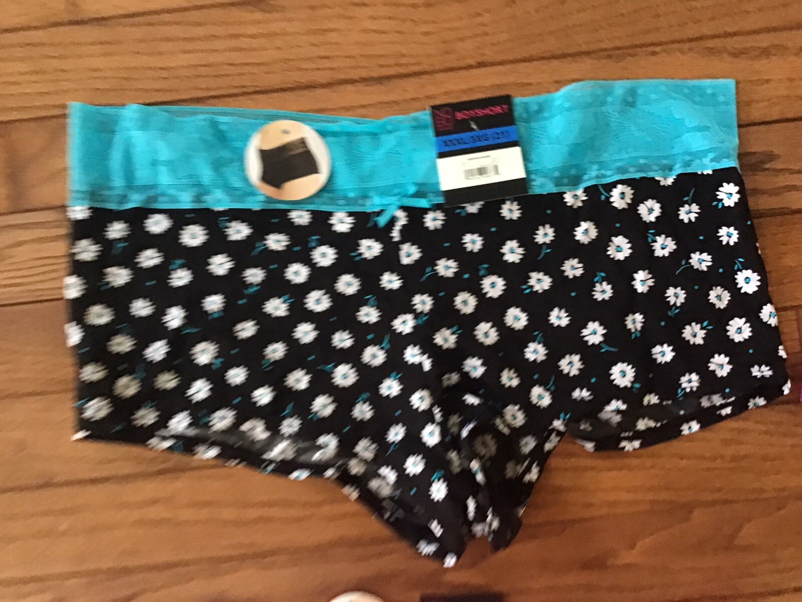 New NOBO No Boundaries 4-Pack Boyshort Panties Size 3XL (C26-2)