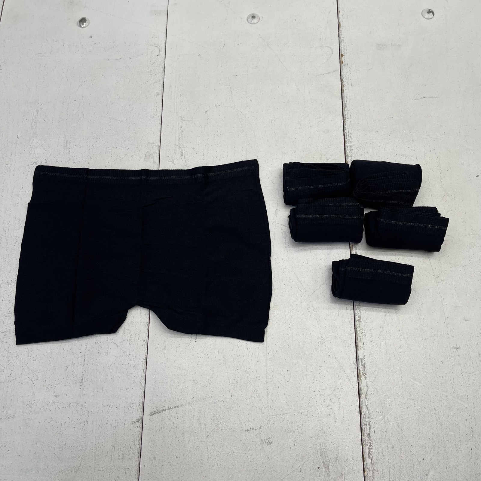 Sunflower Motherhood Boyshort Panties Womens One Size Black Postpartum 6 Pack
