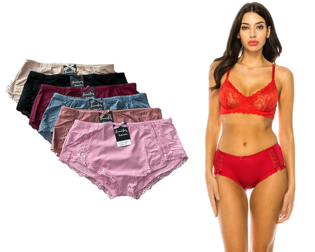 3-6 Pack Boyshort Panties Women’s Comfy Underwear SHORTS SHORTIES Sexy 32 S-XL