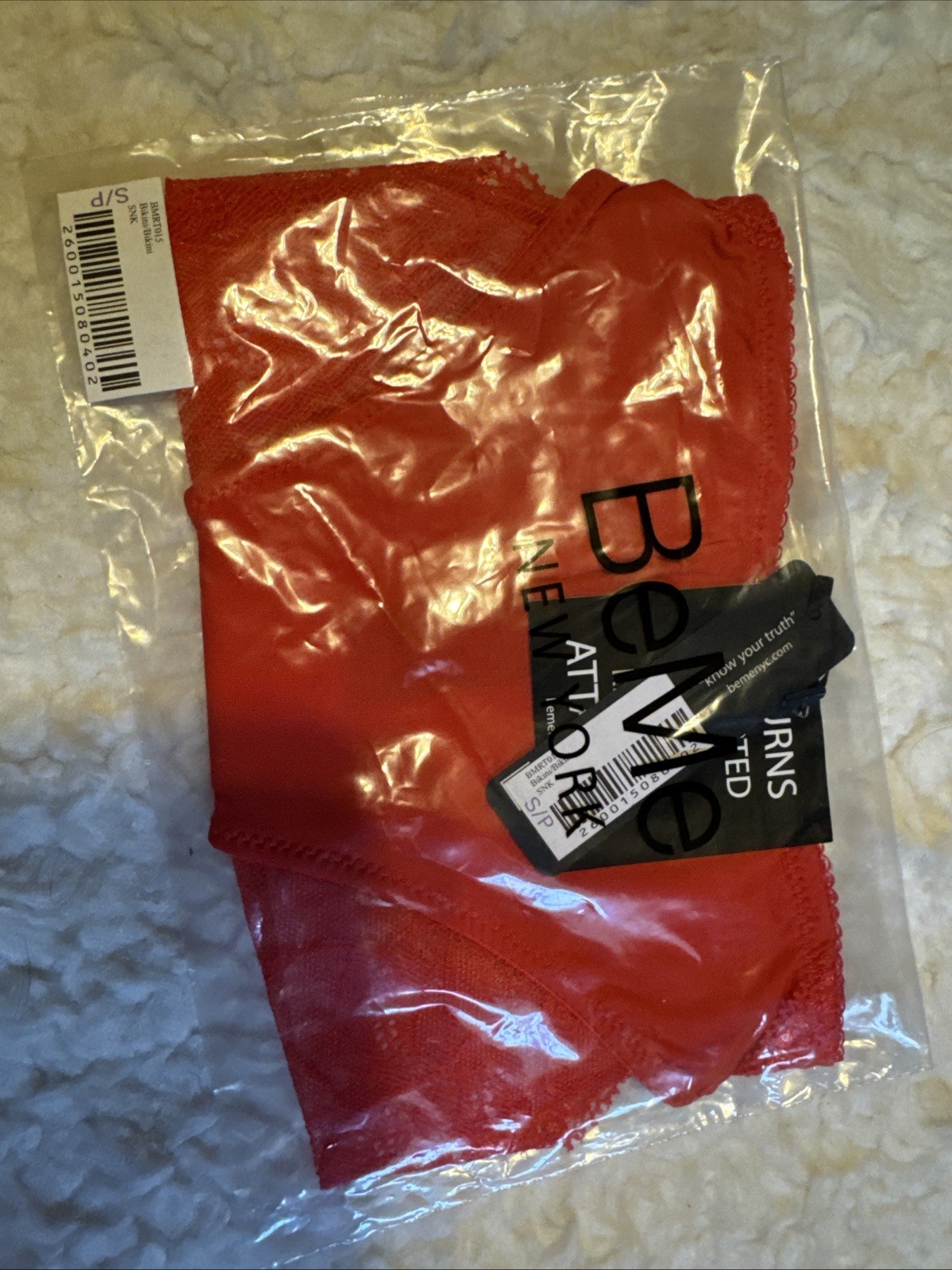 BeMe NYC Women’s S Small Invisibles Hipster Panties Ruched Back BMSL04 $17 NWT