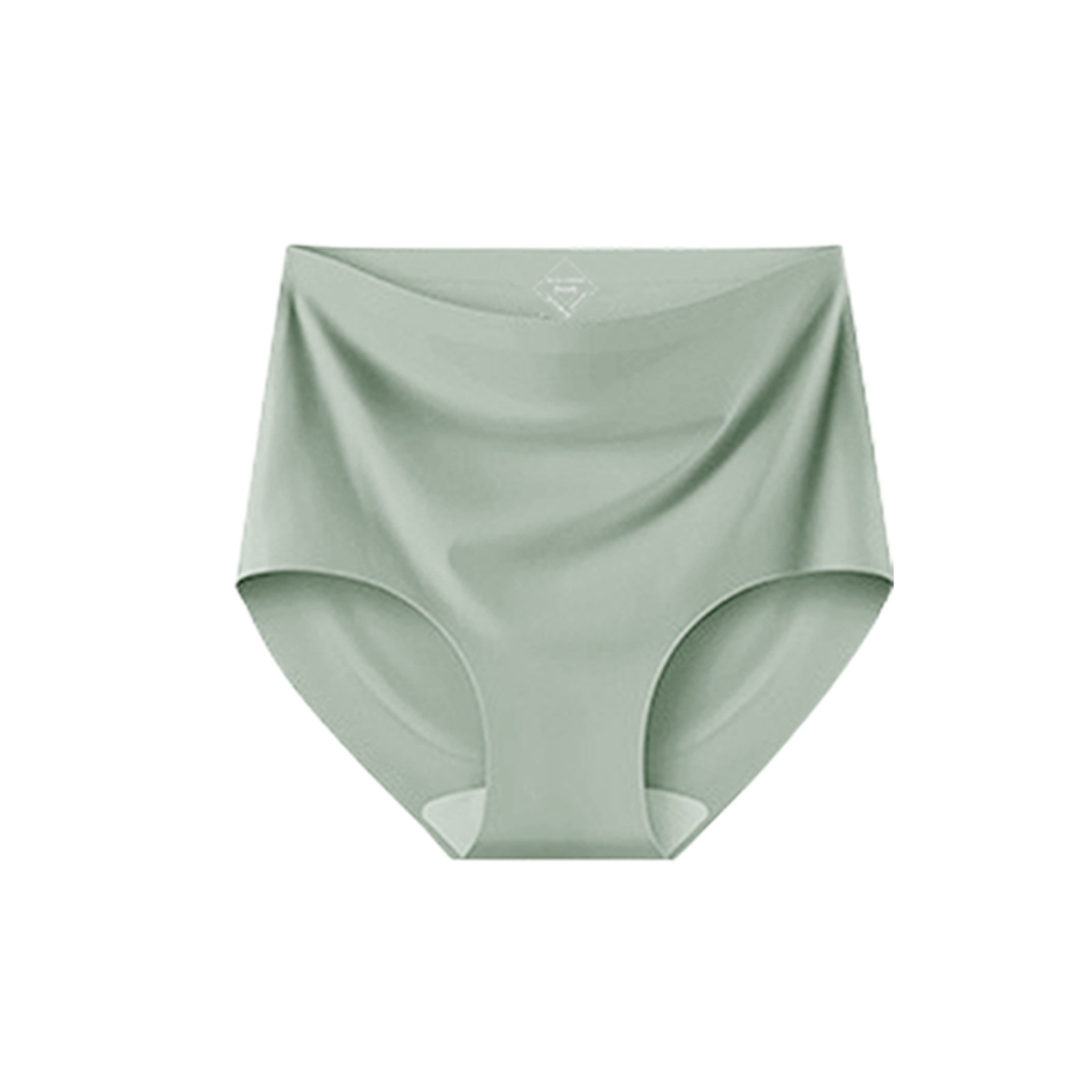 Silk Panties Pack Satin UnderWear for Women High Waist Cheeky Silky Ice Bikini
