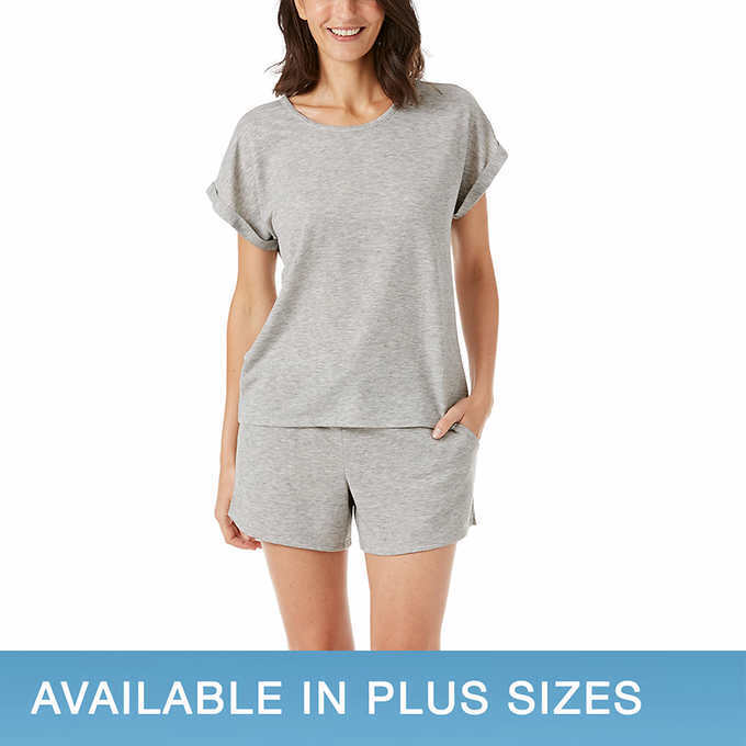 Lucky Brand Ladies,3-piece Short Sleep Set & Loungewear for Women A31