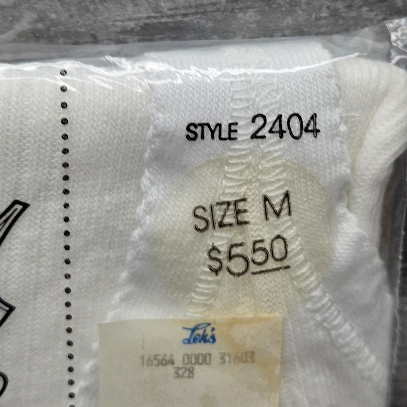 Lollipop Women Camisole Lollitop Lot (2) White 100% Cotton Sz M Sealed Vtg USA