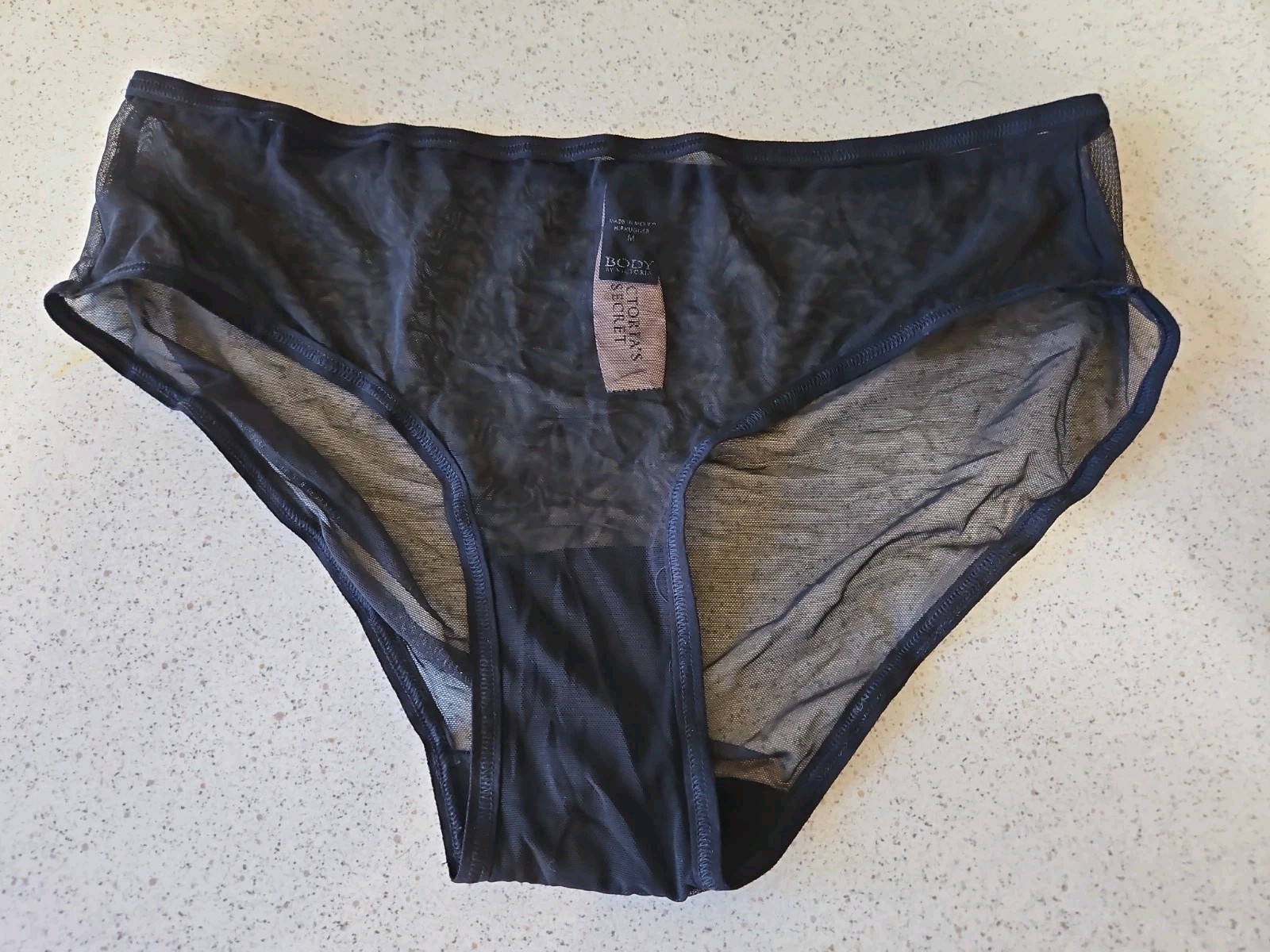 True Vintage Victoria’s Secret Body By Victoria Mesh Hiphugger Panty Medium