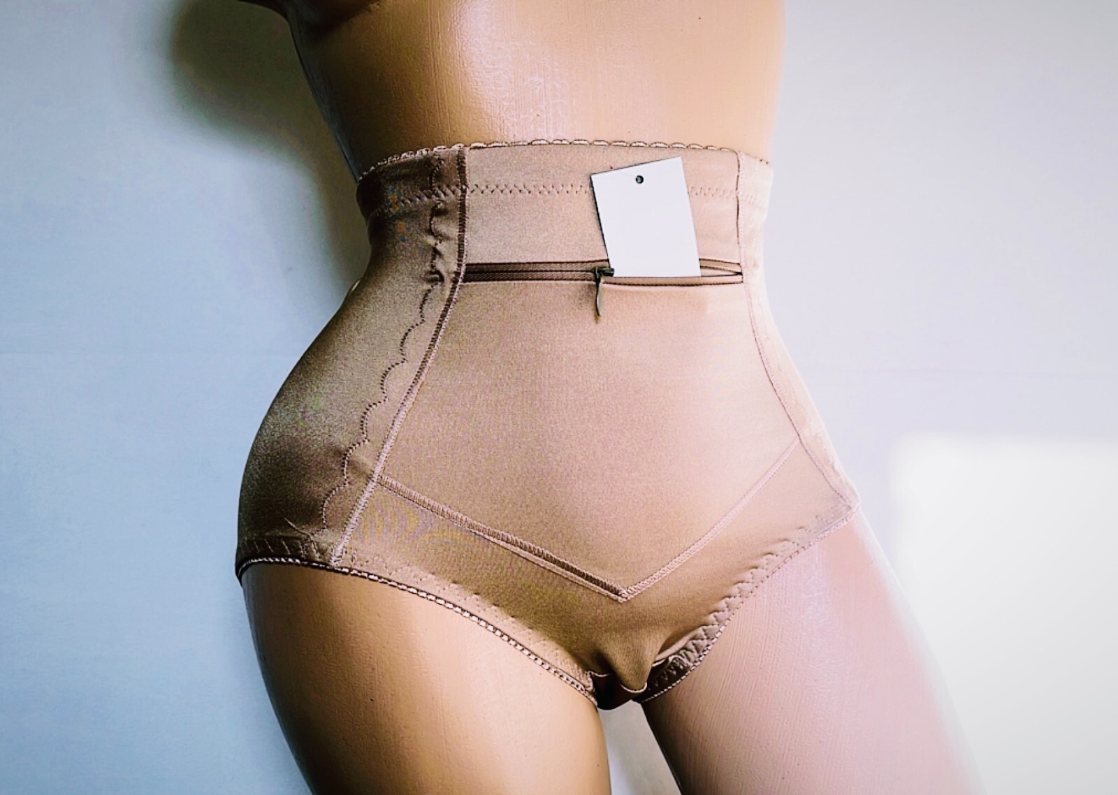 2-6 Pretty Satin Panties Womens Underwear Full Coverage Briefs Pocket travel 02