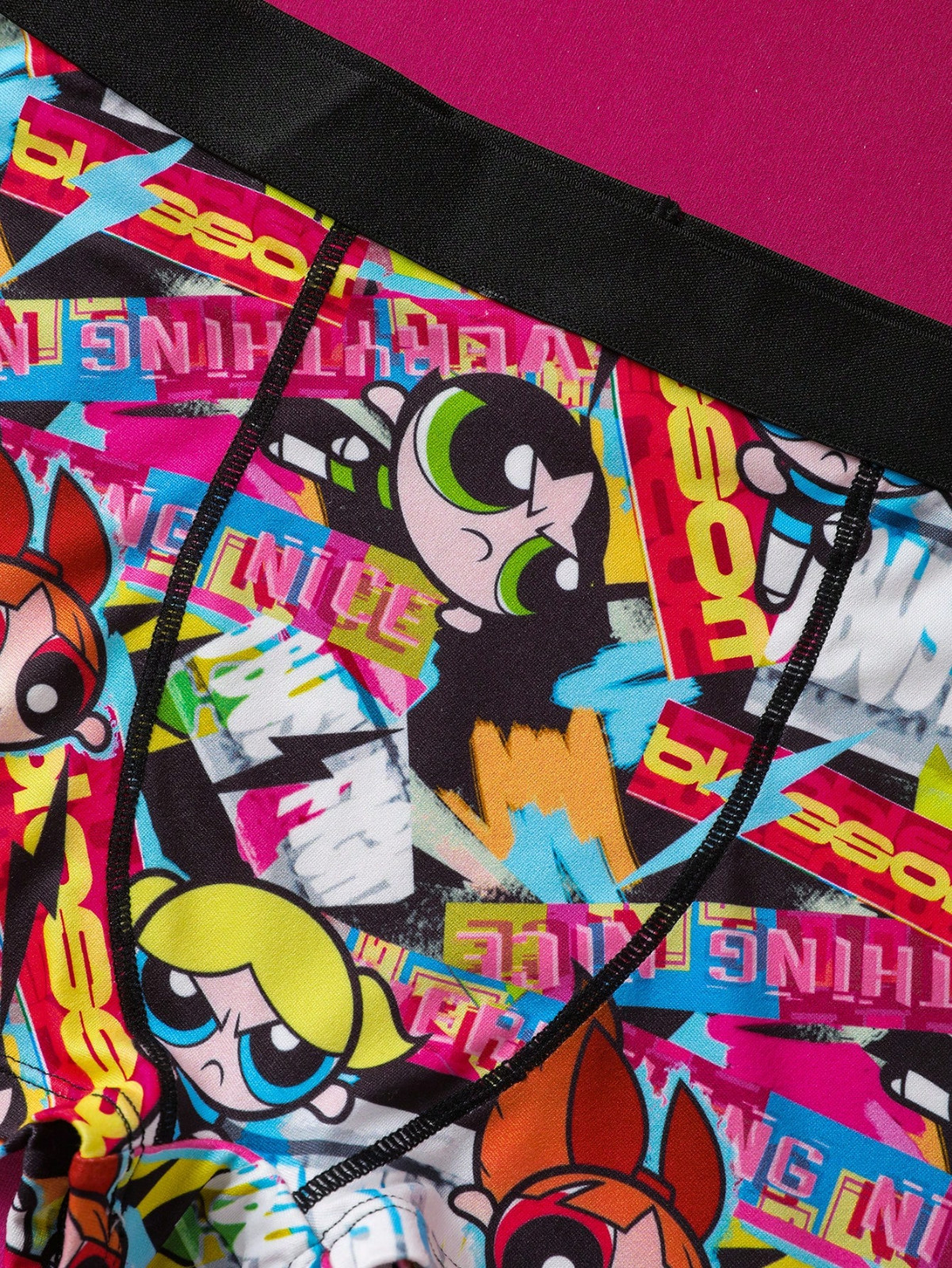 Powerpuff Girls Cartoon Licensed Cute Kawaii Boyshort Panty