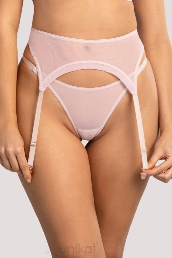 Unikat Mia Pink Sheer Mesh String Panty Low-Rise Women’s Thong Underwear