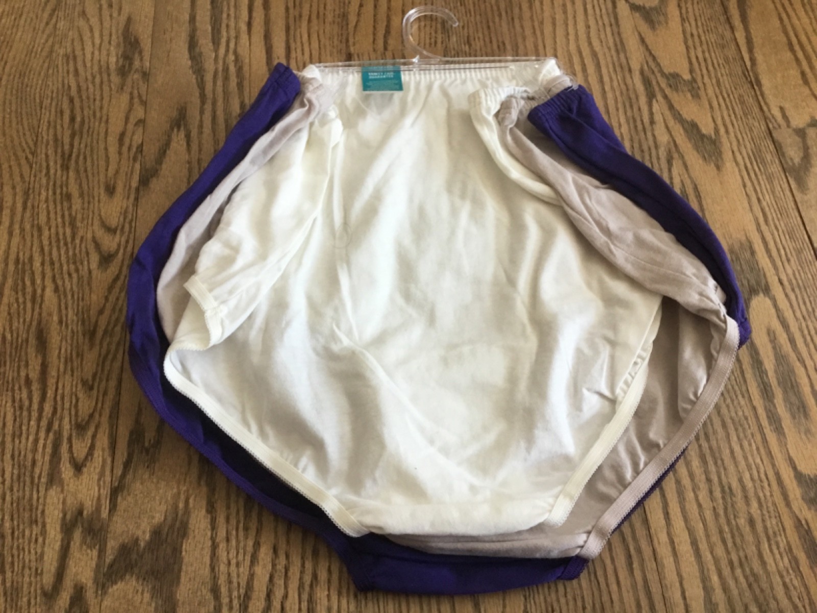 New Vanity Fair Perfectly Yours ( Set of 3) Classic 100% Cotton Brief SZ 8/XL