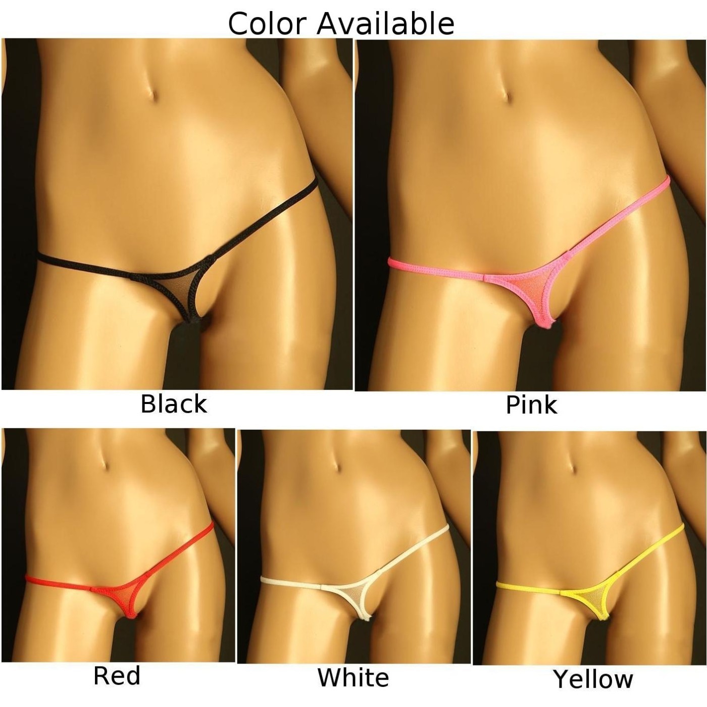 Women Underwear Women Thong Women Brief Narrow Side Panties Pouch Sexy
