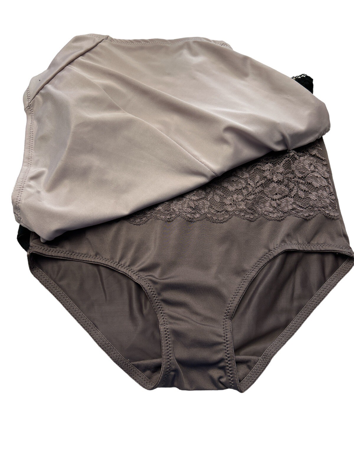 Marilyn Monroe 3pc MM7305 Lace Shaping Briefs~2X~Double Layer~ Tummy Panel $42