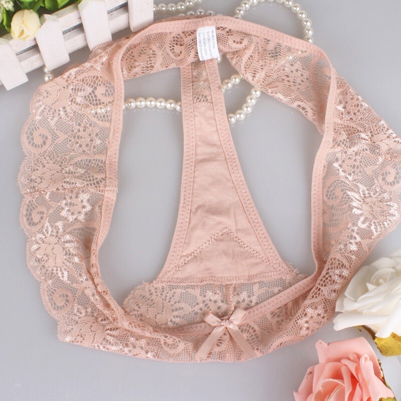 5 Packs Lot Womens Sexy Thongs G-String Lace Panties Briefs Lingeries Underwear