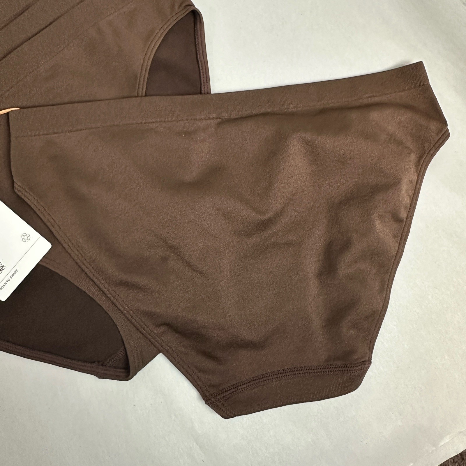 Quince Smoothing Panties Comfort Bikini Full Coverage 6 Pk Cocoa Brown Small