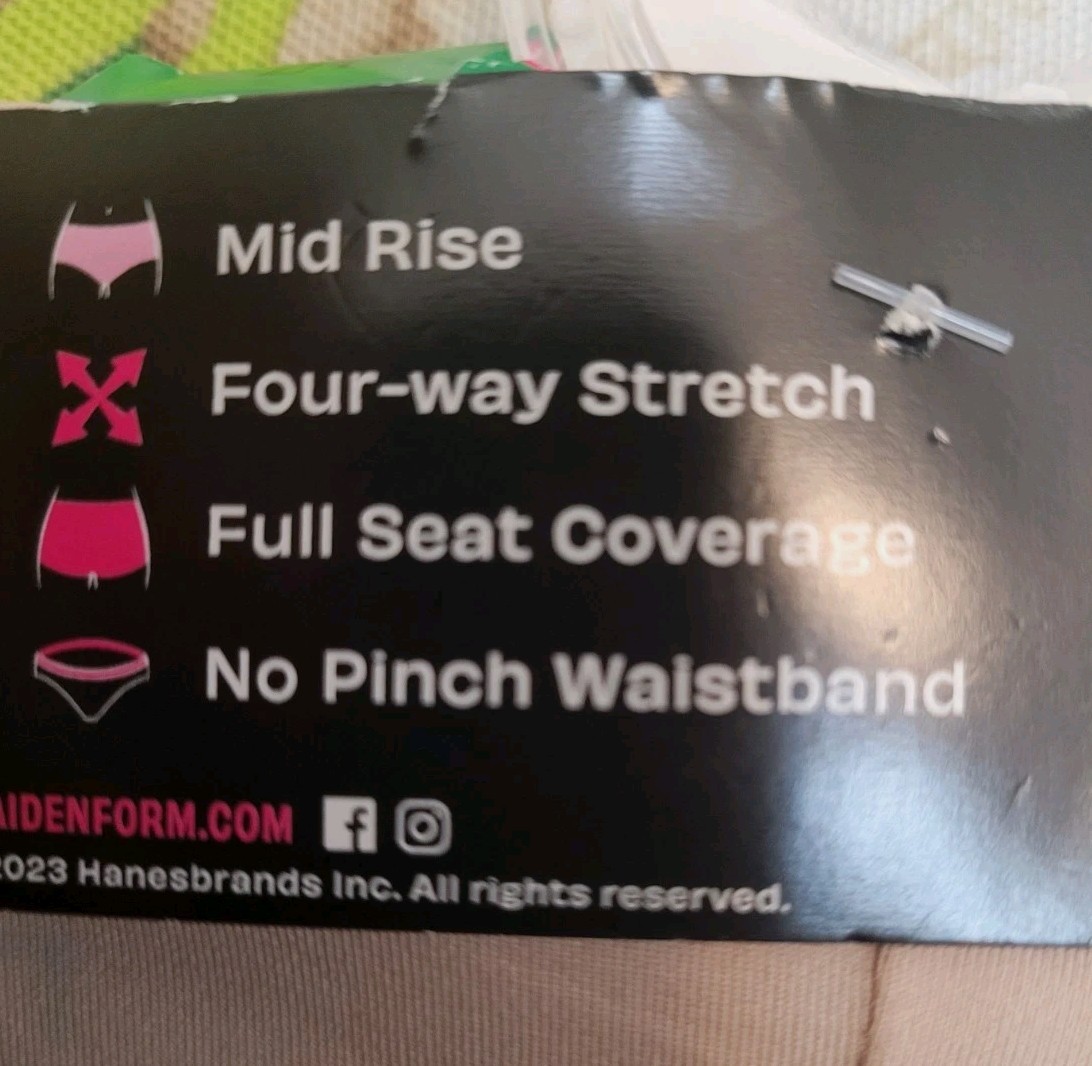 Maidenform ~ 3-Pair Slinky & SeXy LuXury Boyshort Panties L/7 $30.00 nwt