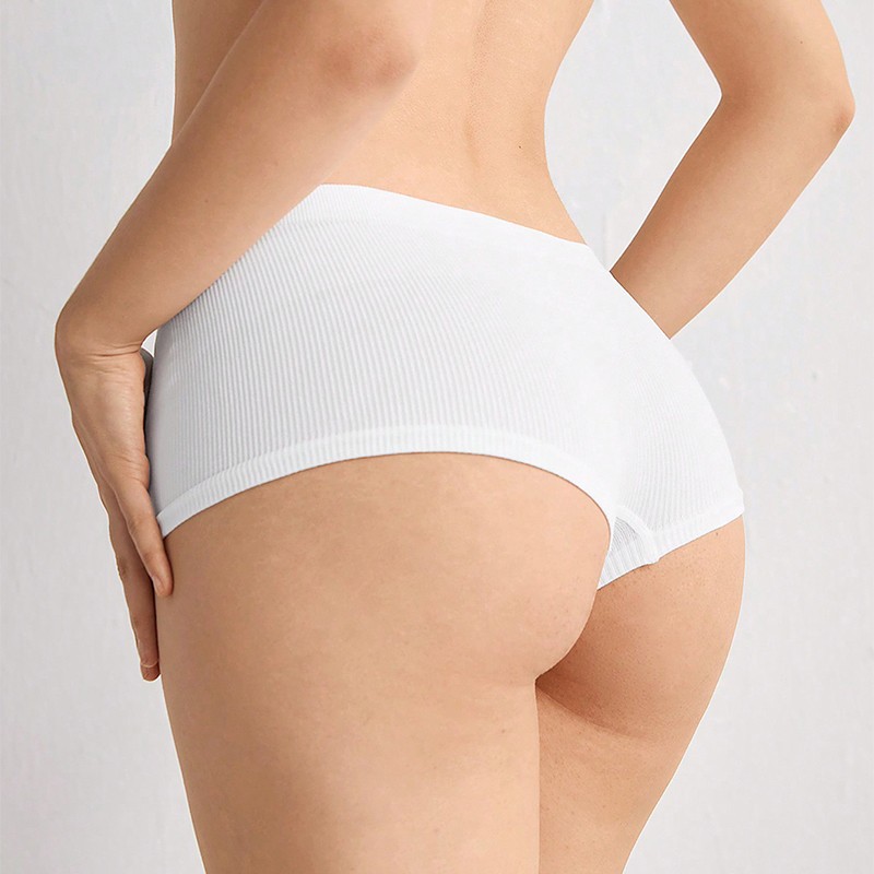 4 Pack Ladies Womens Boyshort Panties Underwear Sexy Half But Lingeries Briefs