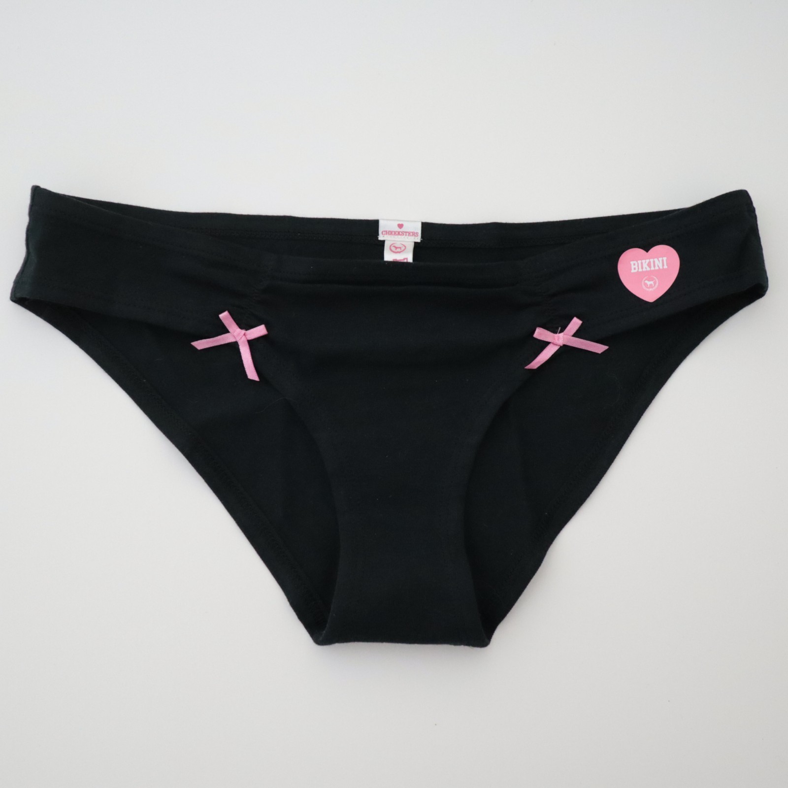 NEW Victoria’s Secret VTG PINK Ruched Cheeky Bikini Panties SMALL