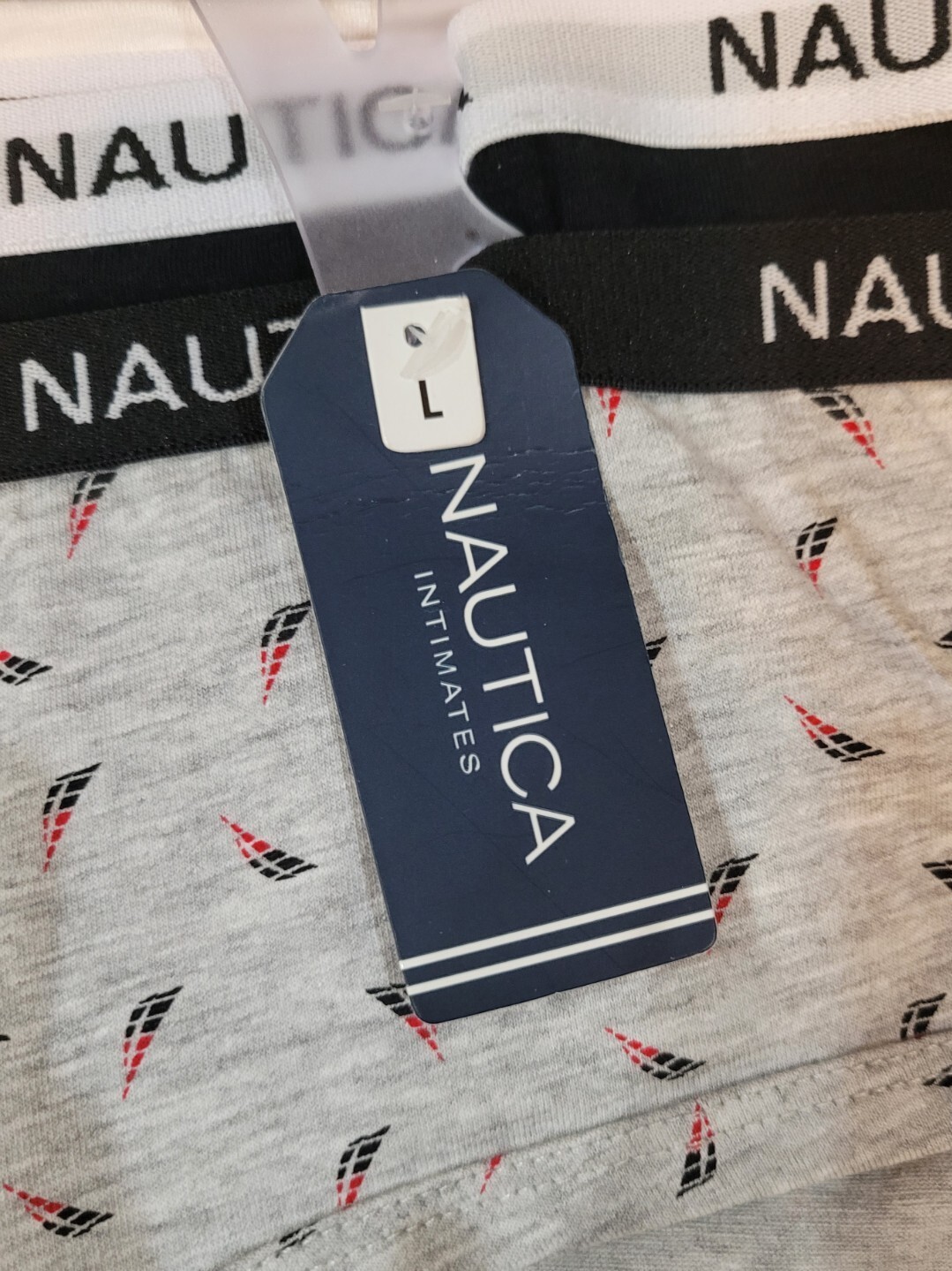 5 Pair NAUTICA INTIMATES $48.00 Large NT9915- SIGNATURE WAIST HIPSTER PANTIES