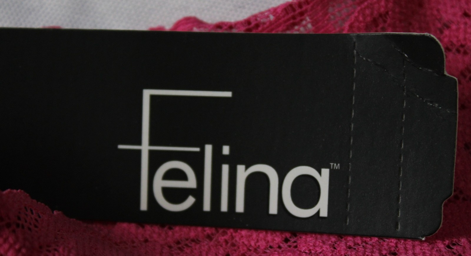 Felina Women’s Signature Stretch Lace Hi-Waisted Boyleg Panty DH3 Pink Large NWT