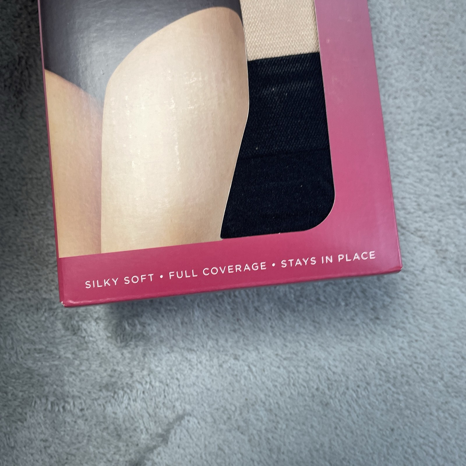 Carole Hochman Women’s XL Seamless Brief Black e0414