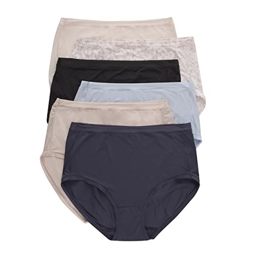 Women’s Microfiber Stretch XX-Large Modern Brief Assorted Modern Brief