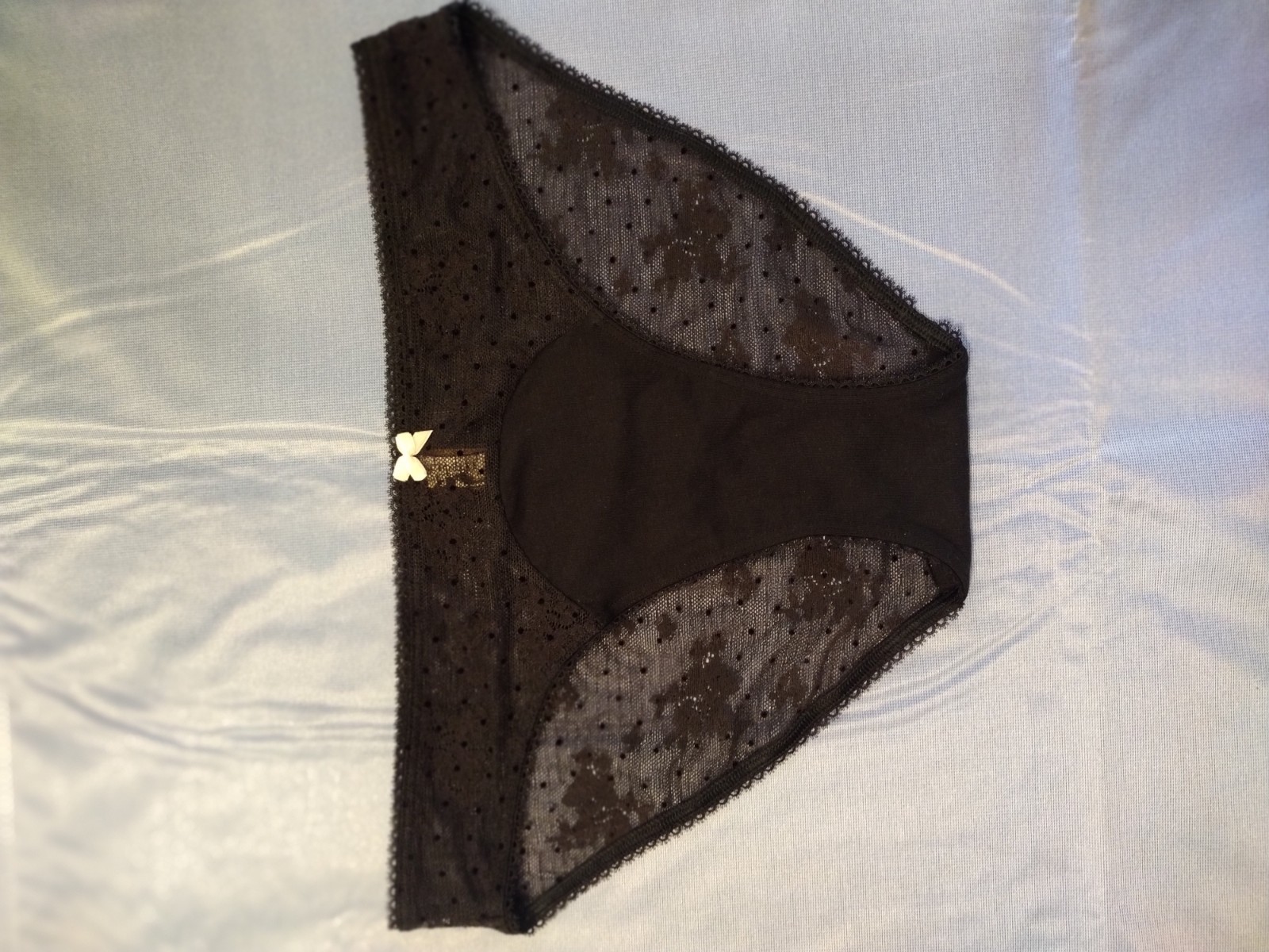 Victoria’s Secret Bikini Jersey Black Stretch Panty Size M / M 170/72A BNWT
